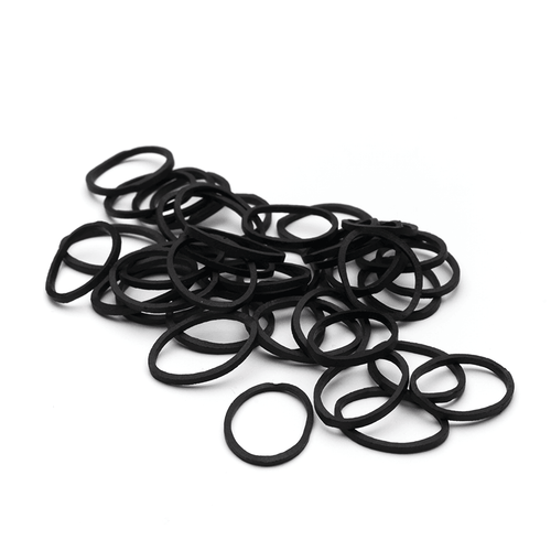 Annie Hair Rubber Bands 14mm, 1,000 Count, Black